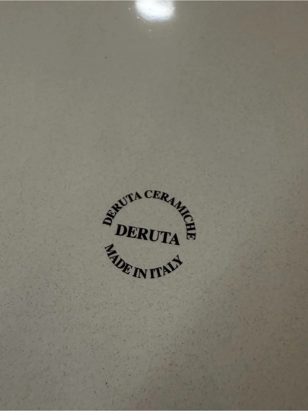 Deruta decorative ceramic